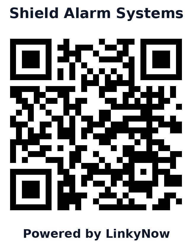 Código QR de Shield Alarm Systems