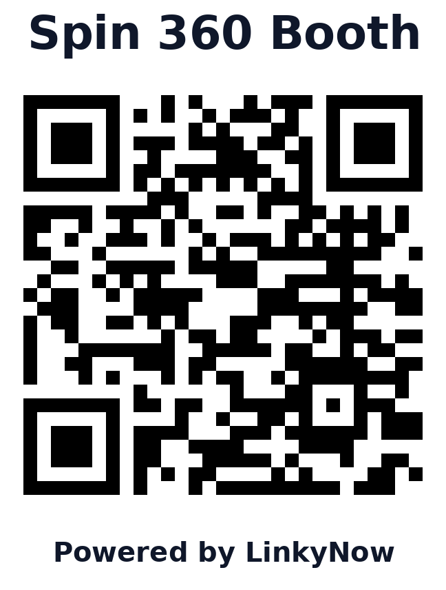 Código QR de Spin 360 Booth