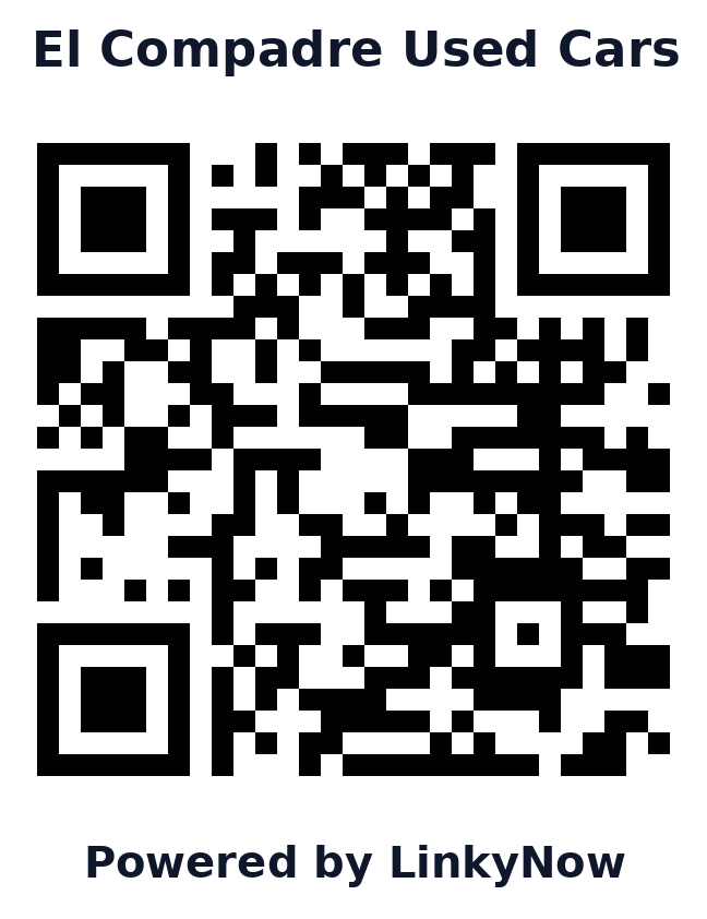 Código QR de El Compadre Used Cars