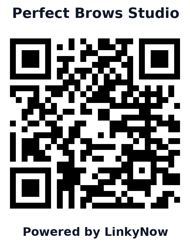 Código QR de Perfect Brows Studio