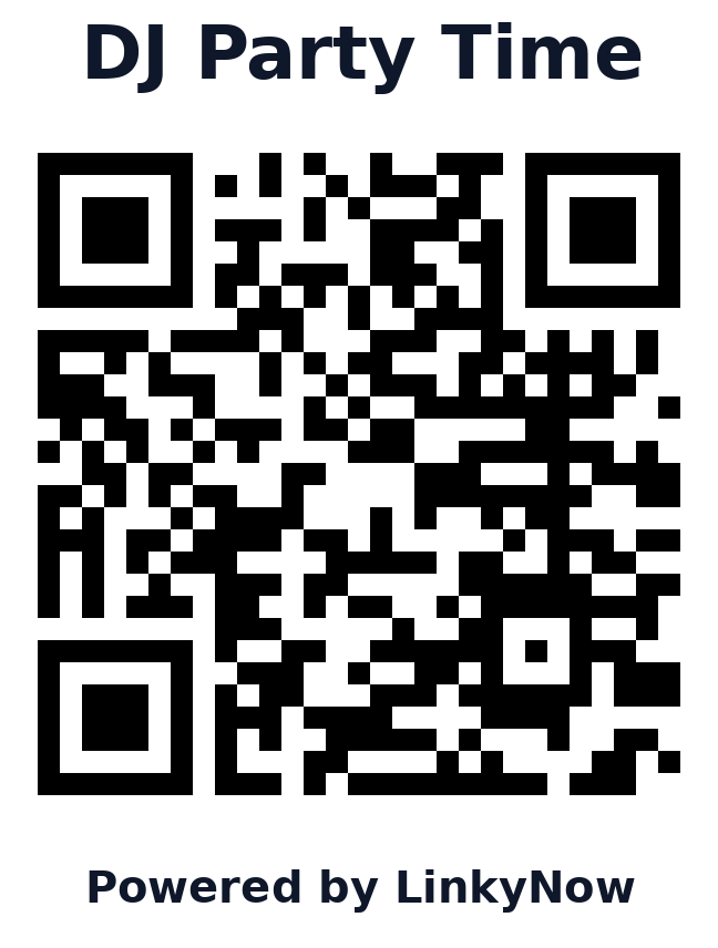 Código QR de DJ Party Time