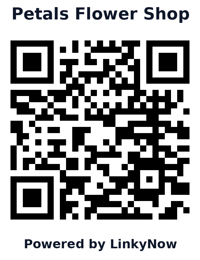 Código QR de Petals Flower Shop