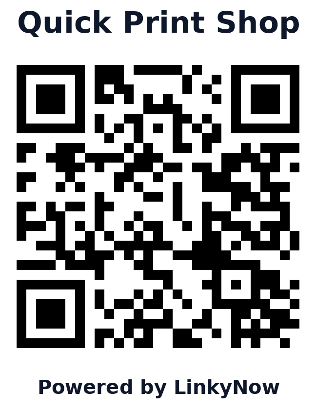 Código QR de Quick Print Shop