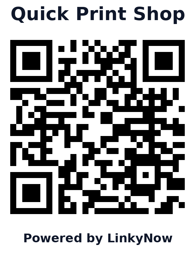 Código QR de Quick Print Shop
