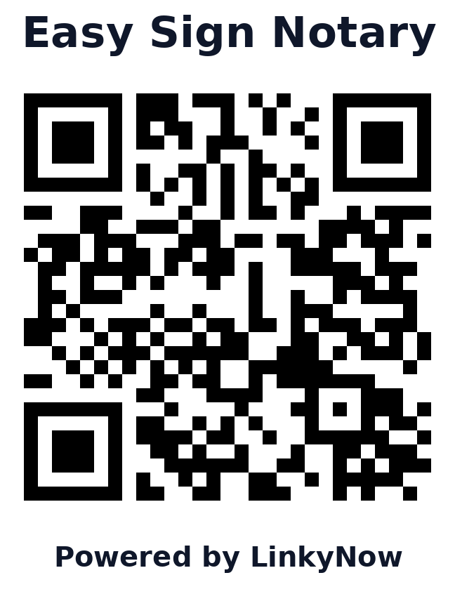 Código QR de Easy Sign Notary