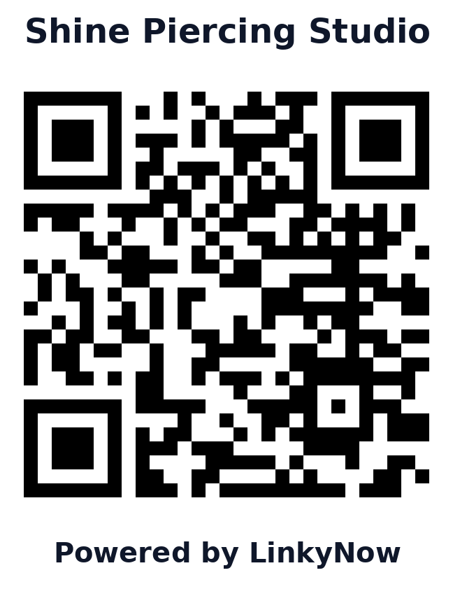 Código QR de Shine Piercing Studio