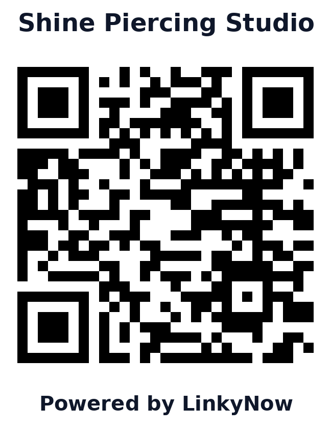 Código QR de Shine Piercing Studio