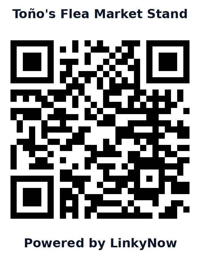 Código QR de Toño's Flea Market Stand