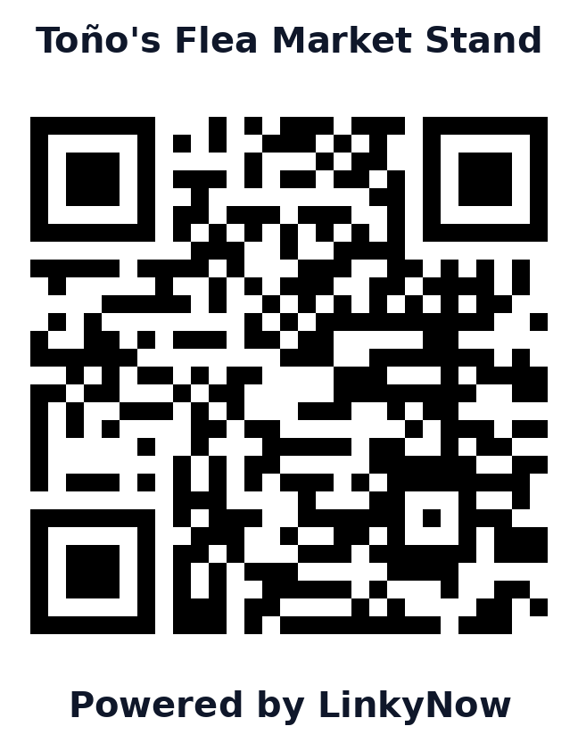 Código QR de Toño's Flea Market Stand