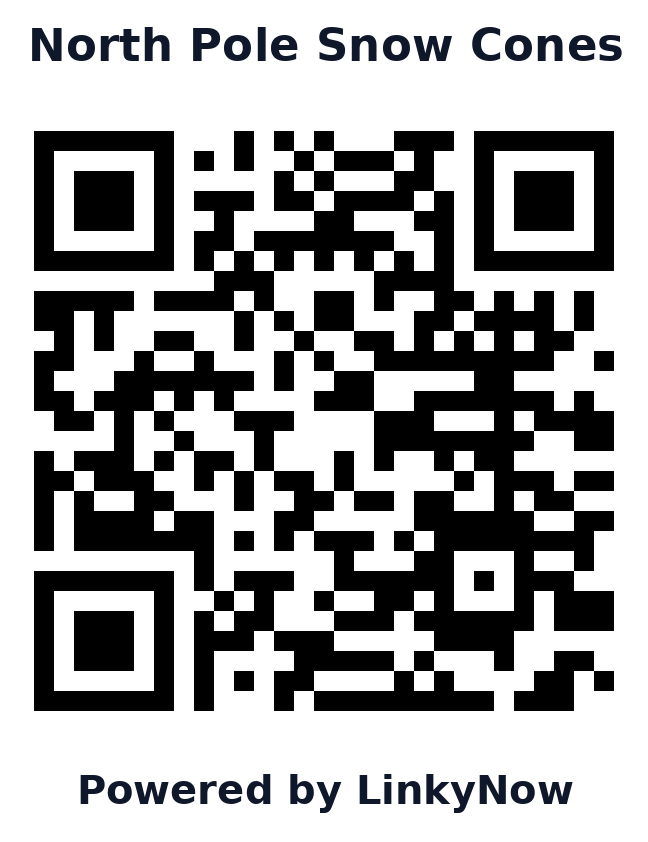 Código QR de North Pole Snow Cones