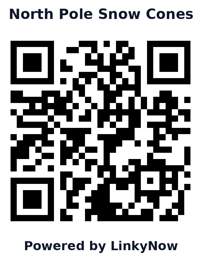 Código QR de North Pole Snow Cones