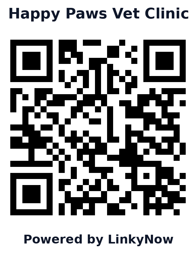 Código QR de Happy Paws Vet Clinic